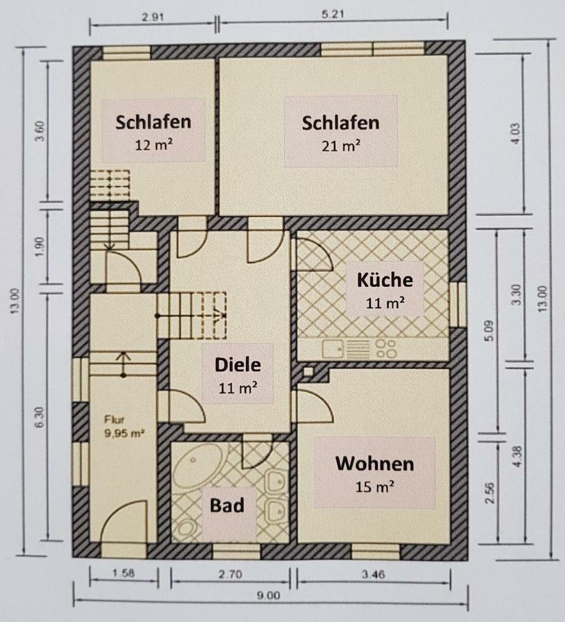 Ferienwohnung-Kormann Schkopau المظهر الخارجي الصورة